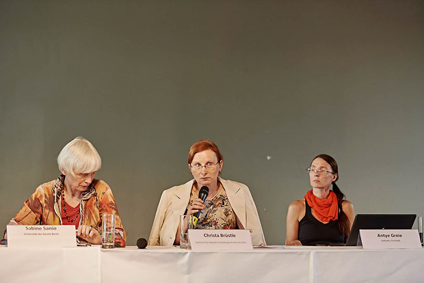 Prof. Dr. Sabine Sanio, Prof. Dr. Christa Brüstle, Antye Greie