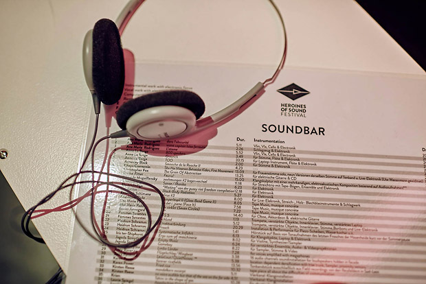 Sound-Bar – Heroines of Sound Selection, Idee/Gestaltung: Jutta Ravenna